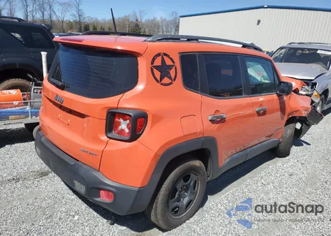 2015 Jeep Renegade Sport z USA, uszkodzony, nr VIN ZACCJAAT0FPB70490